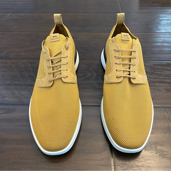 Without Box Wolf & Shepherd Mens SwiftKnit Brown & White Shoe Size variant - Picture 2 of 7